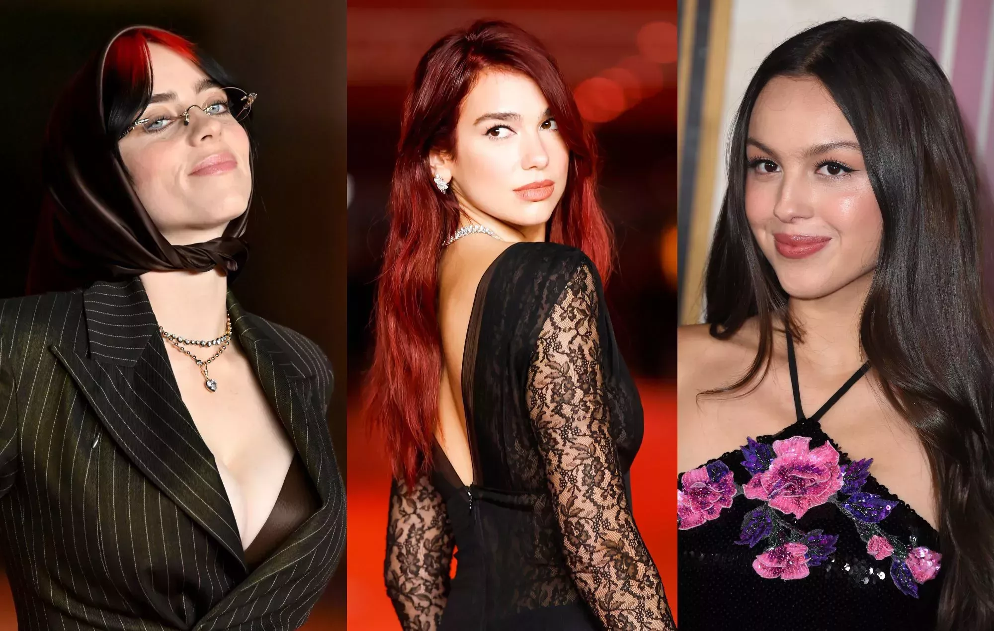 Billie Eilish, Dua Lipa y Olivia Rodrigo, entre los artistas de la preselección a mejor canción original de los Oscar 2024