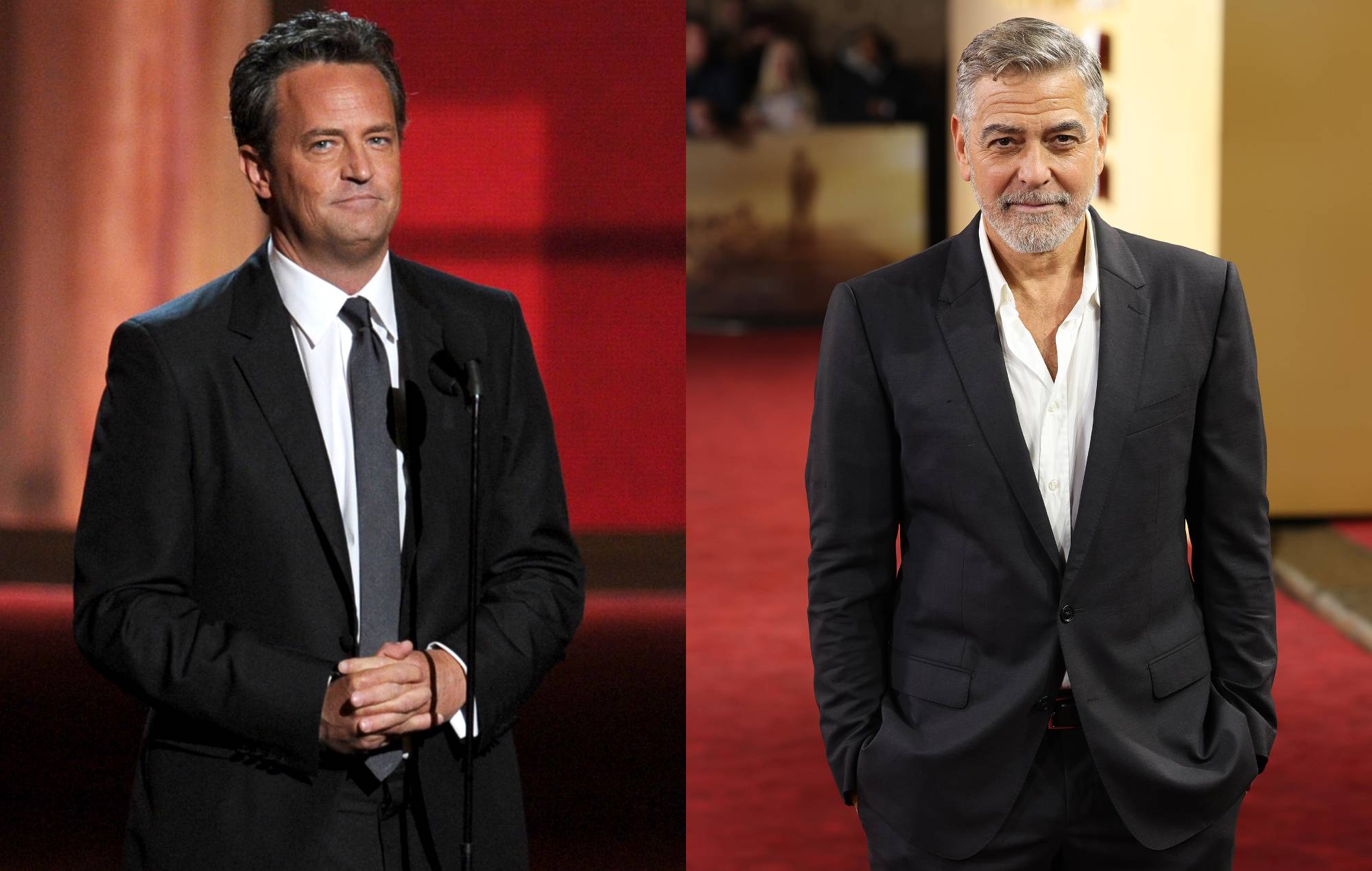 George Clooney dice que trabajar en 'Friends' no le dio "alegría ni felicidad" a Matthew Perry
