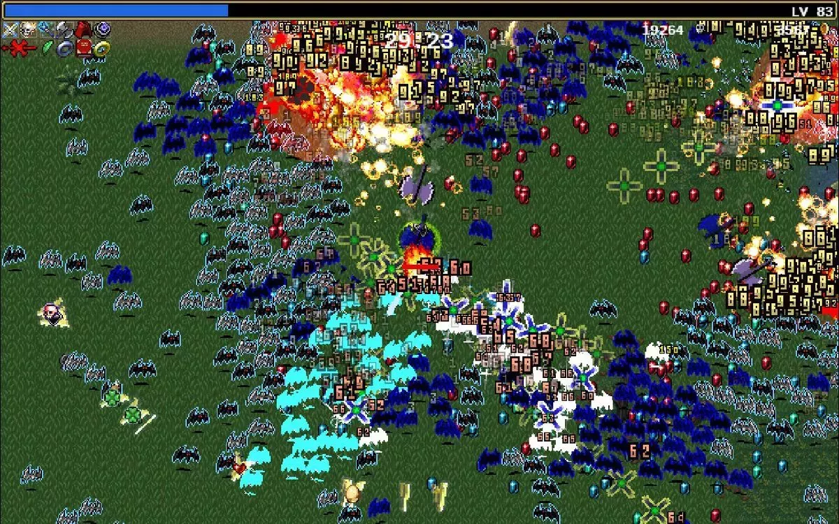 Grandes momentos en los juegos de PC: Alcanzar la singularidad DPS en Vampire Survivors