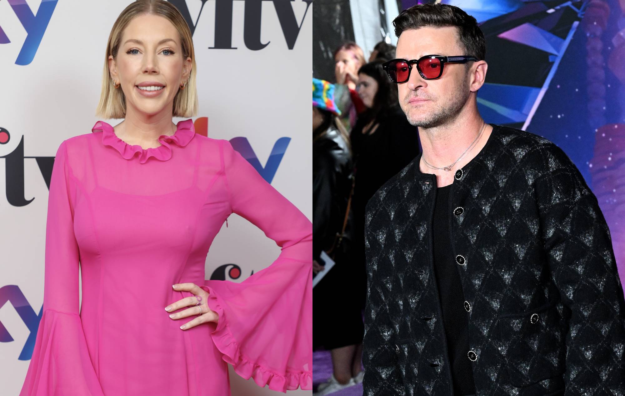 Katherine Ryan arremete contra el "sucio cara de anguila" Justin Timberlake