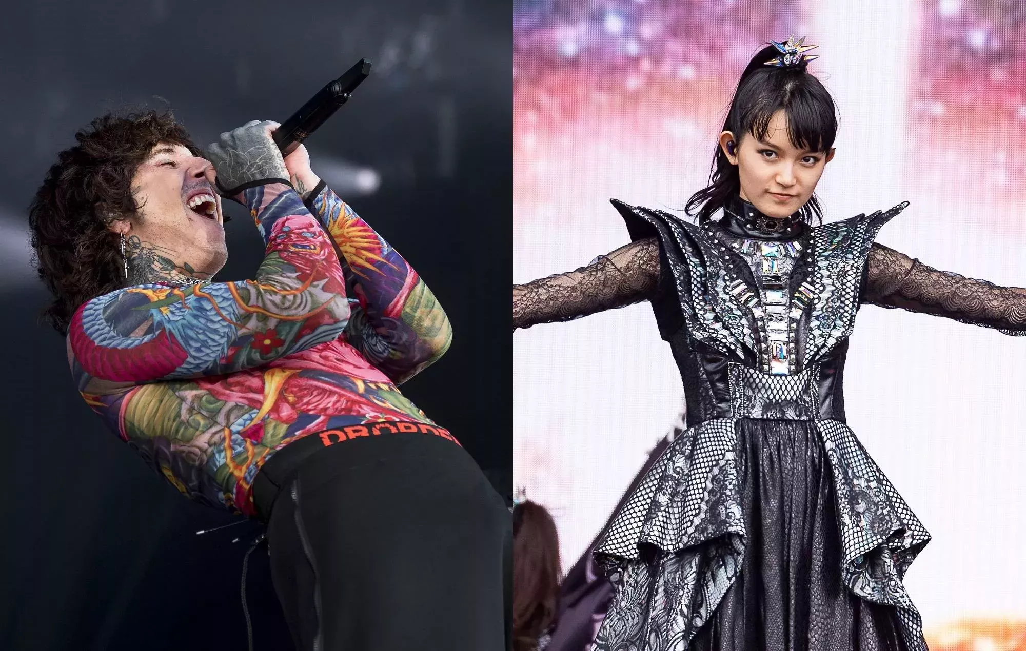 Mira el frenético vídeo oficial en directo de 'Kingslayer' de Bring Me The Horizon y BABYMETAL