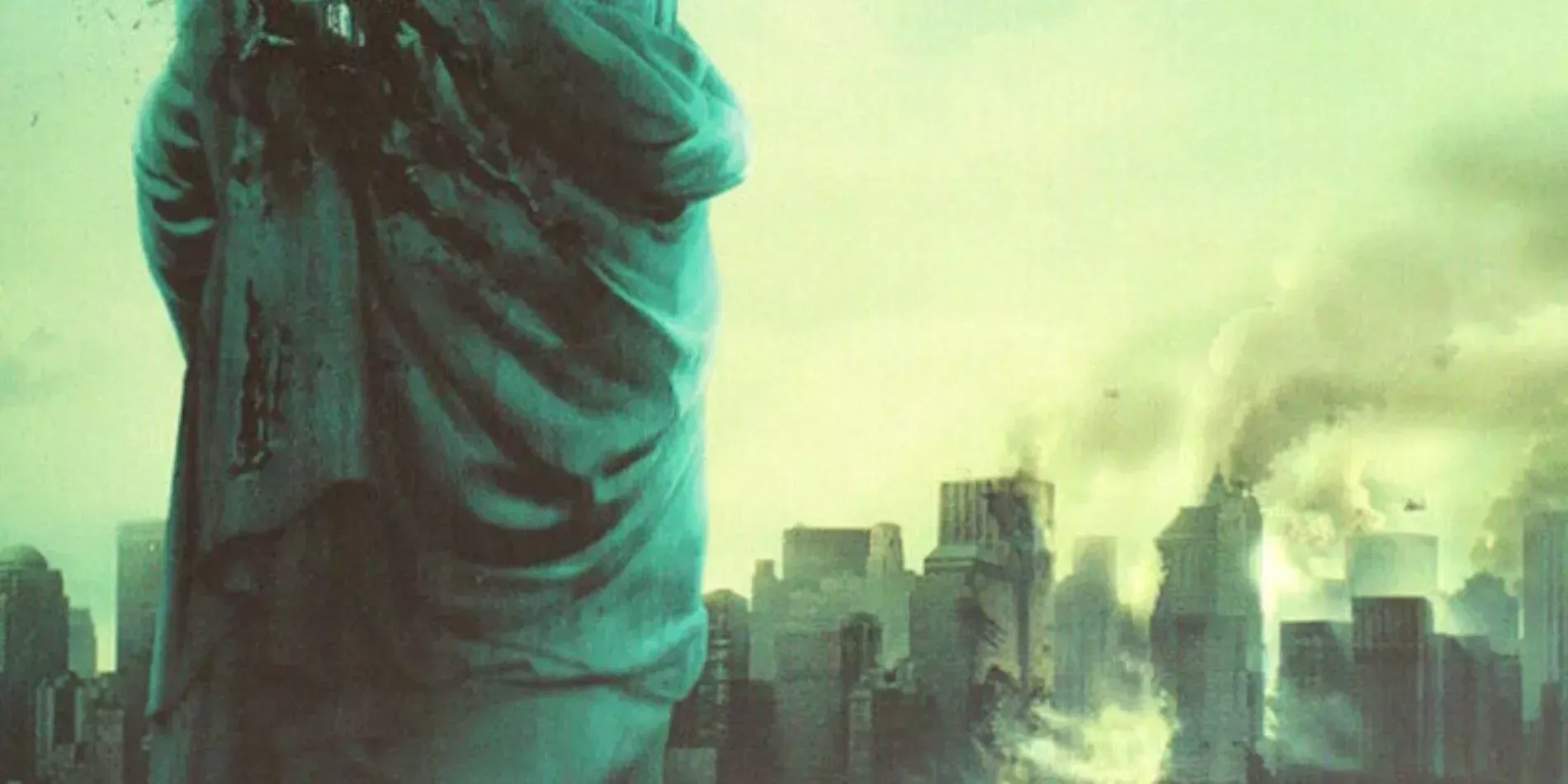 Cloverfield/Kishin cover, showing a manga version of the Cloverfield movie poster