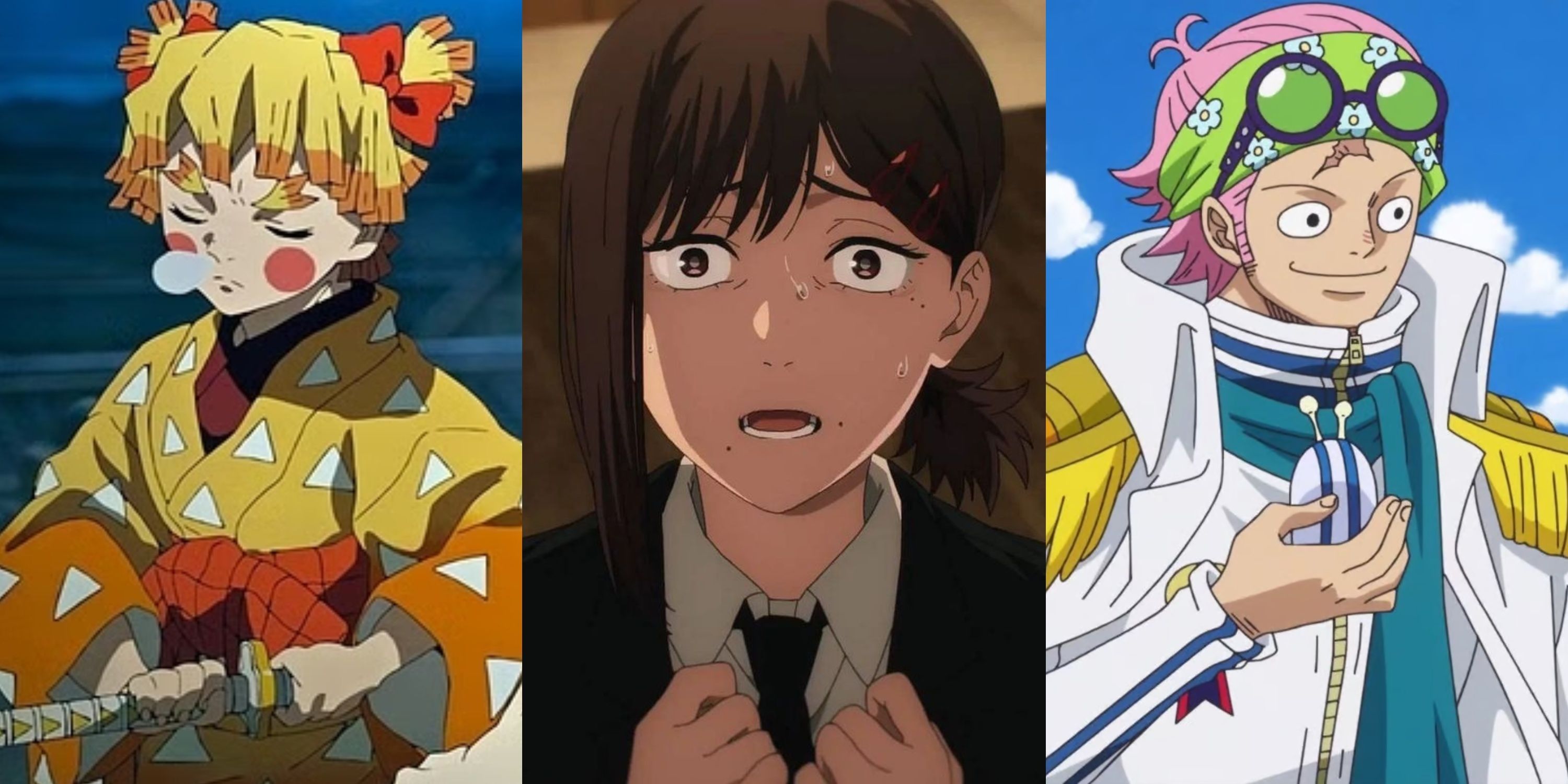 10 personajes de anime como Kobeni, el hombre de la motosierra