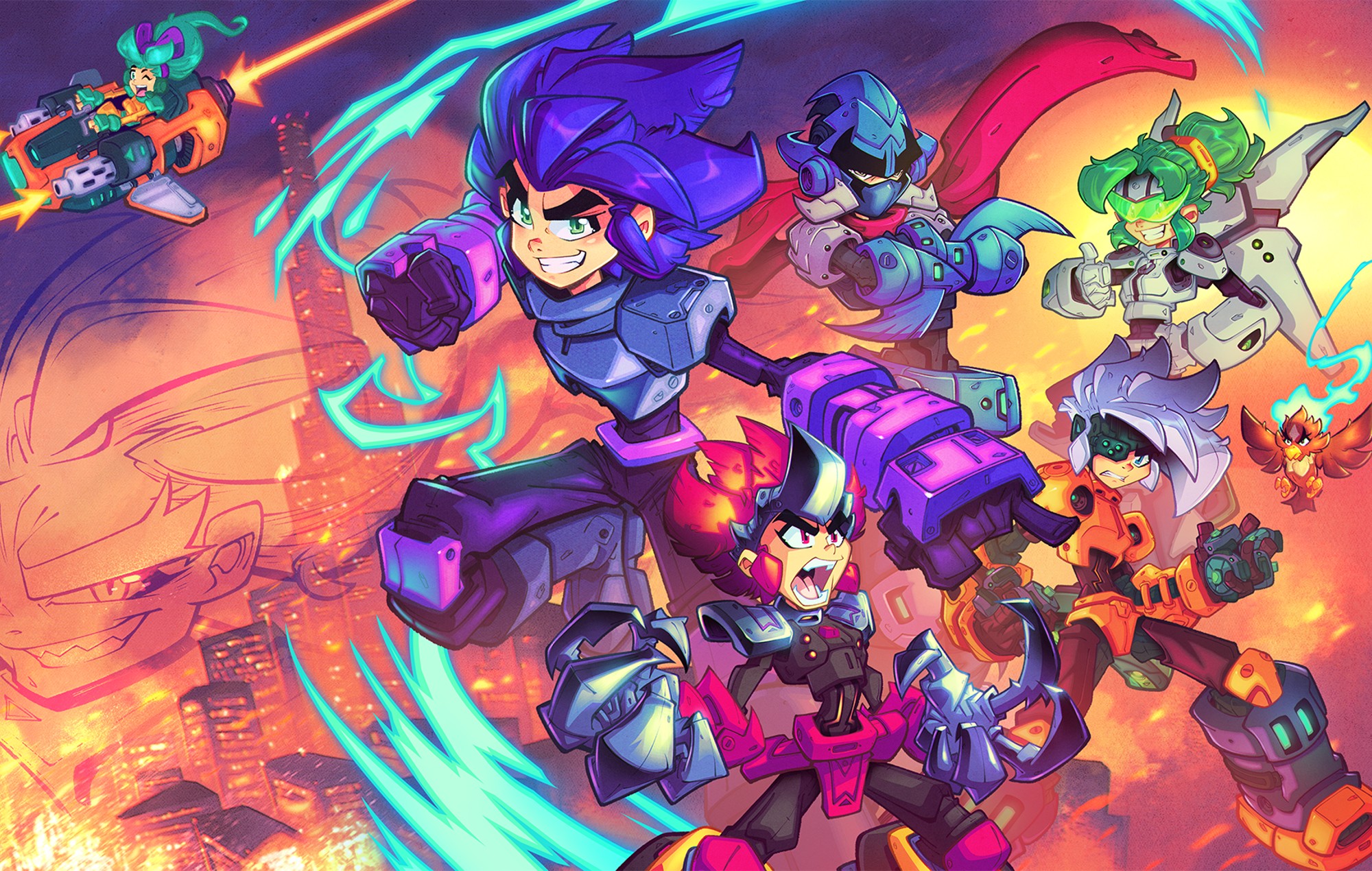 'Berserk Boy', inspirado en 'Metroid', anunciado para Nintendo Switch y PC