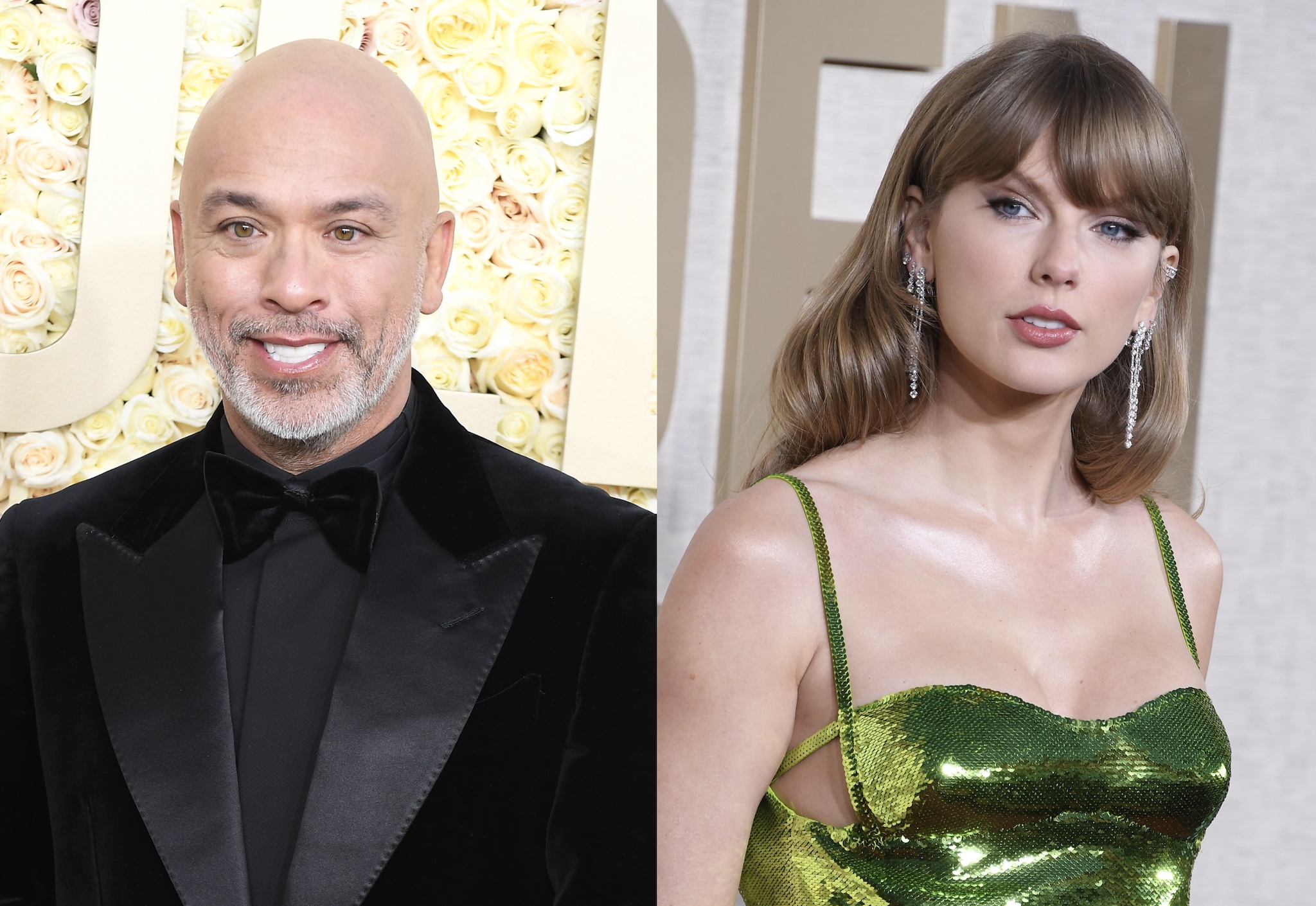Jo Koy, presentador de los Globos de Oro, dice que no se burlaba de Taylor Swift con su chiste sobre la NFL