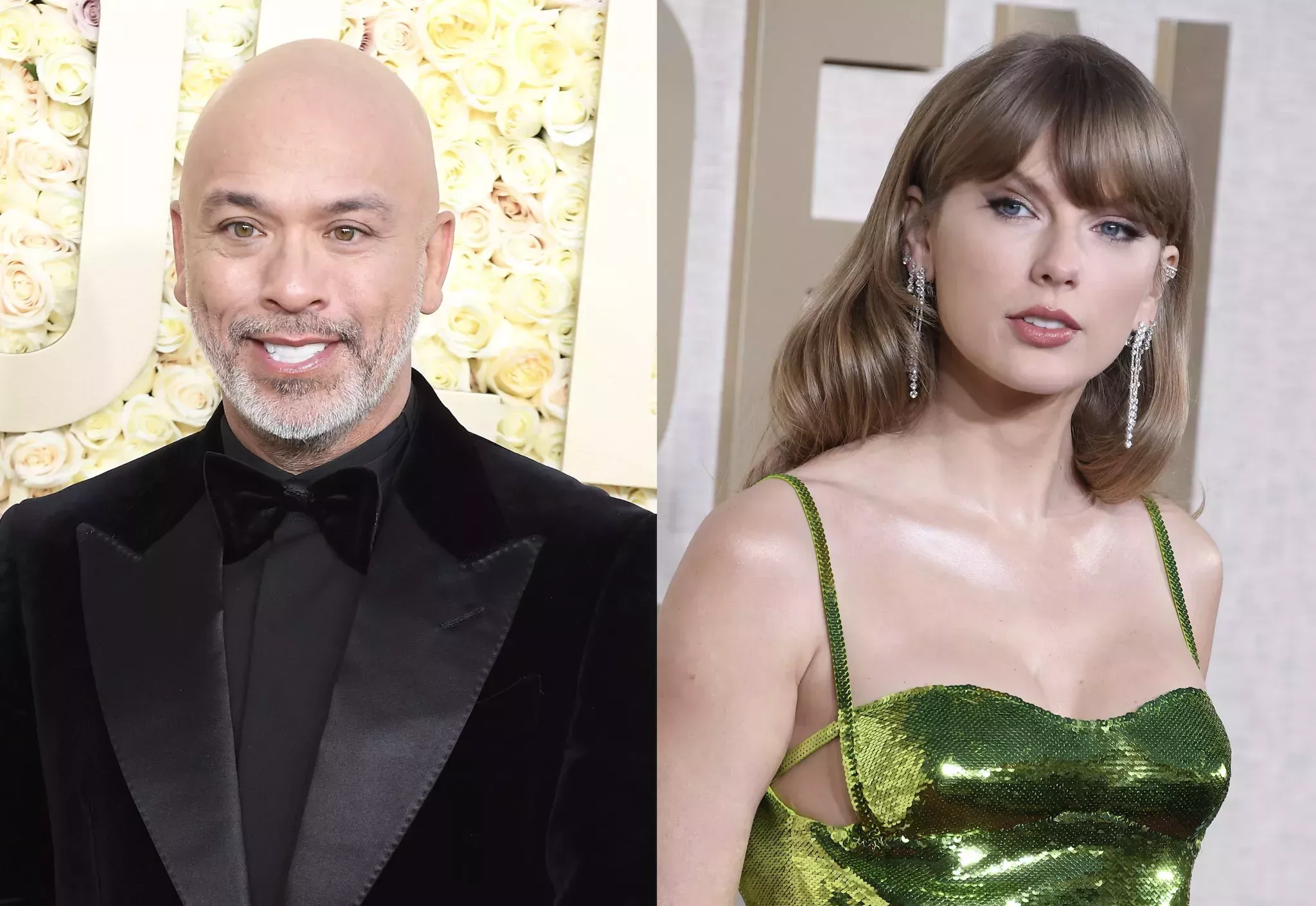 Jo Koy, presentador de los Globos de Oro, dice que no se burlaba de Taylor Swift con su chiste sobre la NFL