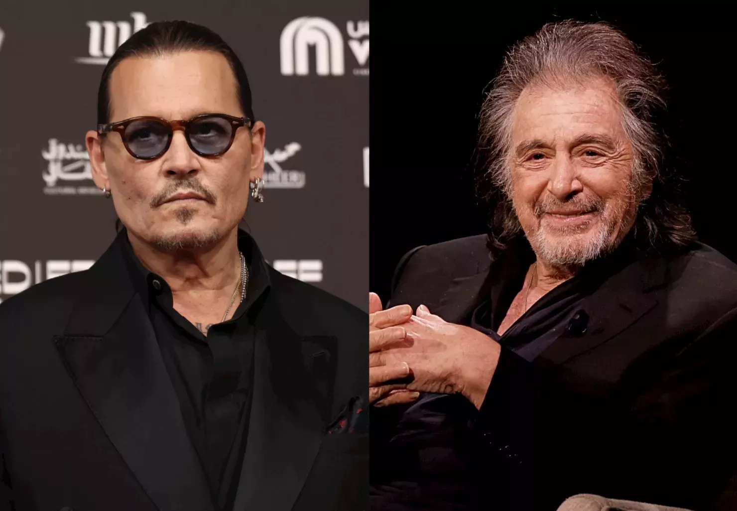 Johnny Depp y Al Pacino se reencuentran en las primeras imágenes de 'Modi