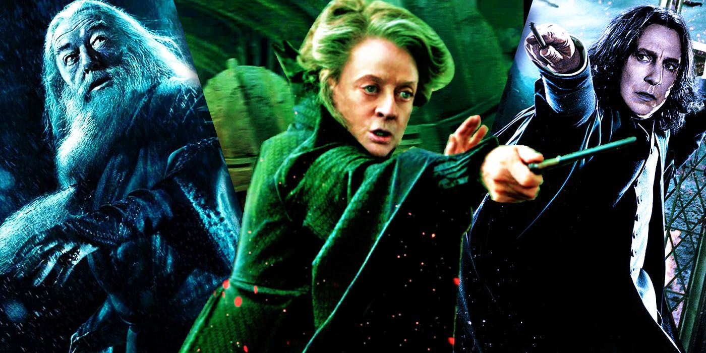 La edad de cada profesor de Hogwarts en Harry Potter 