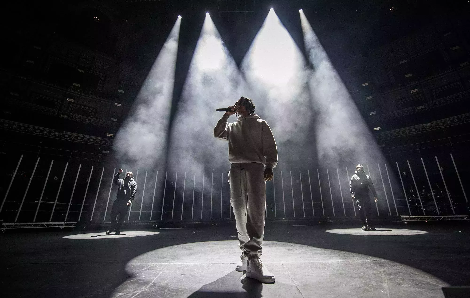 Los activistas se manifiestan contra la criminalización de las letras de rap: 