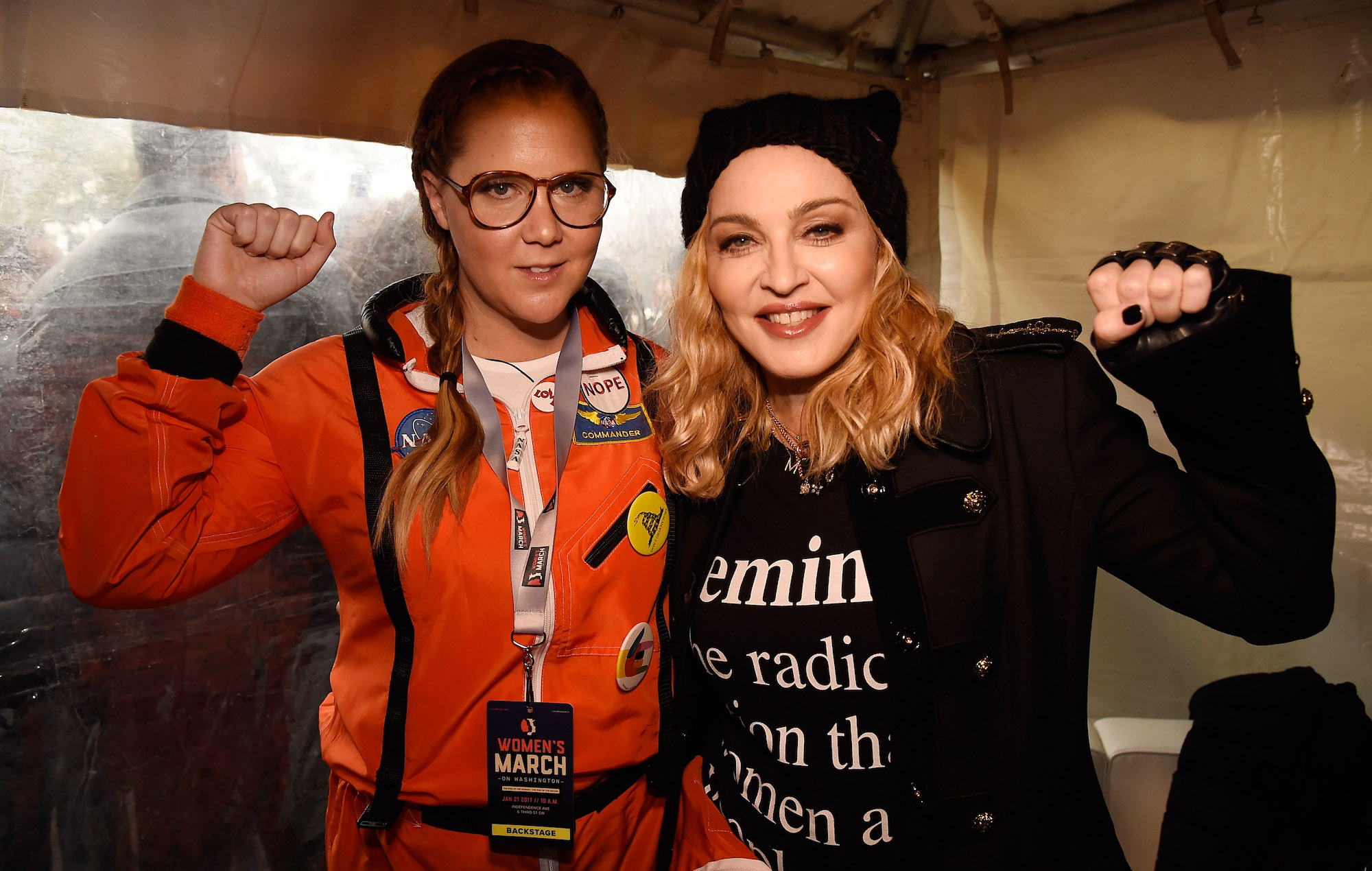 Madonna invita a Amy Schumer a participar en un segmento de "Vogue" en el Madison Square Garden