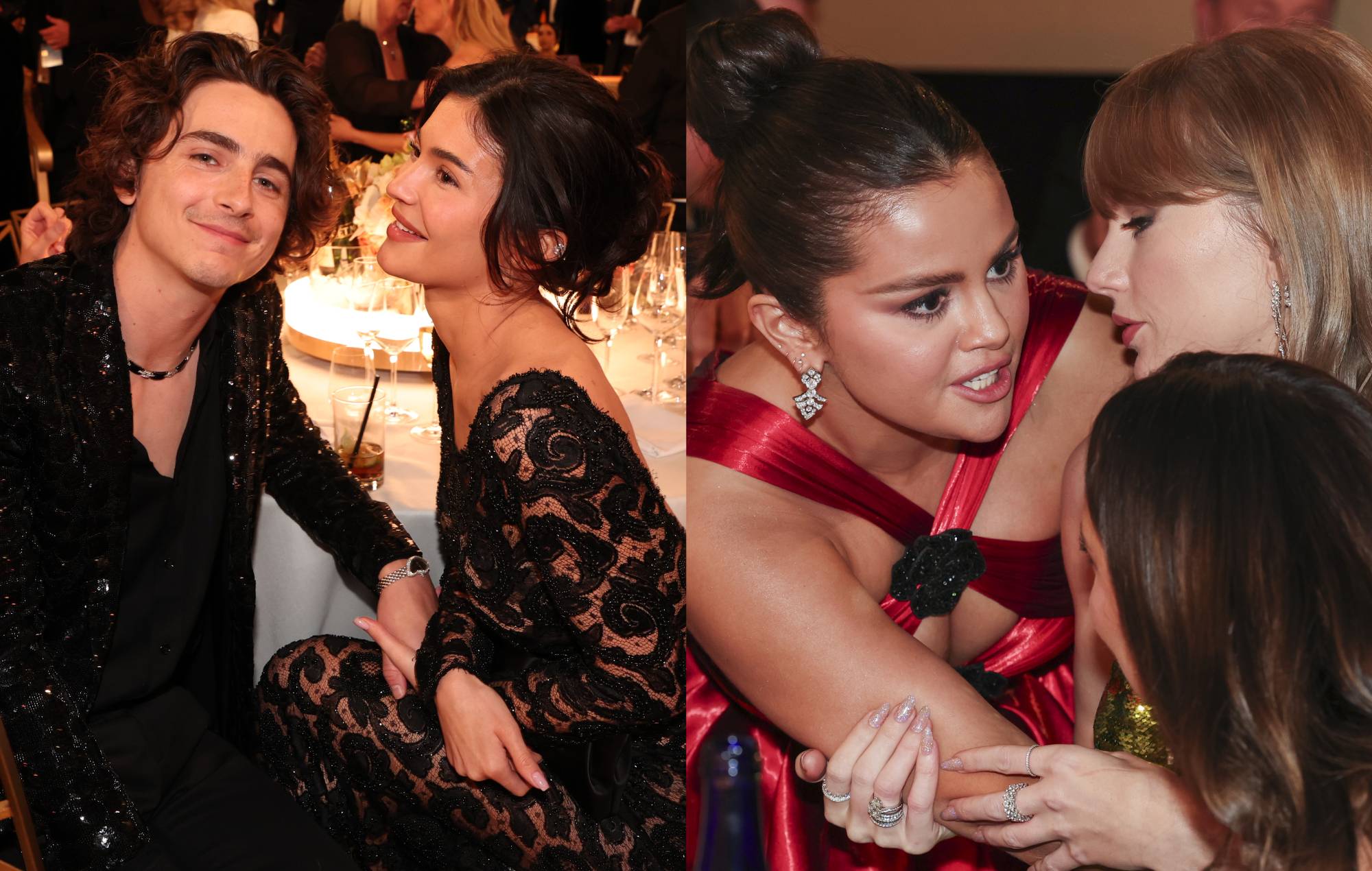 Timothée Chalamet y Selena Gomez acallan los rumores de beef con Kylie Jenner