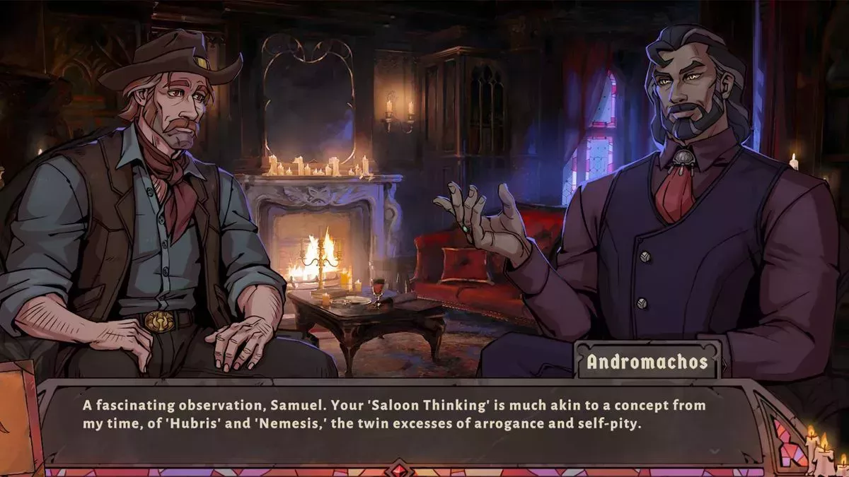 Vampire Therapist es un juego que trata de ayudar a los muertos vivientes a superar sus problemas emocionales seculares.
