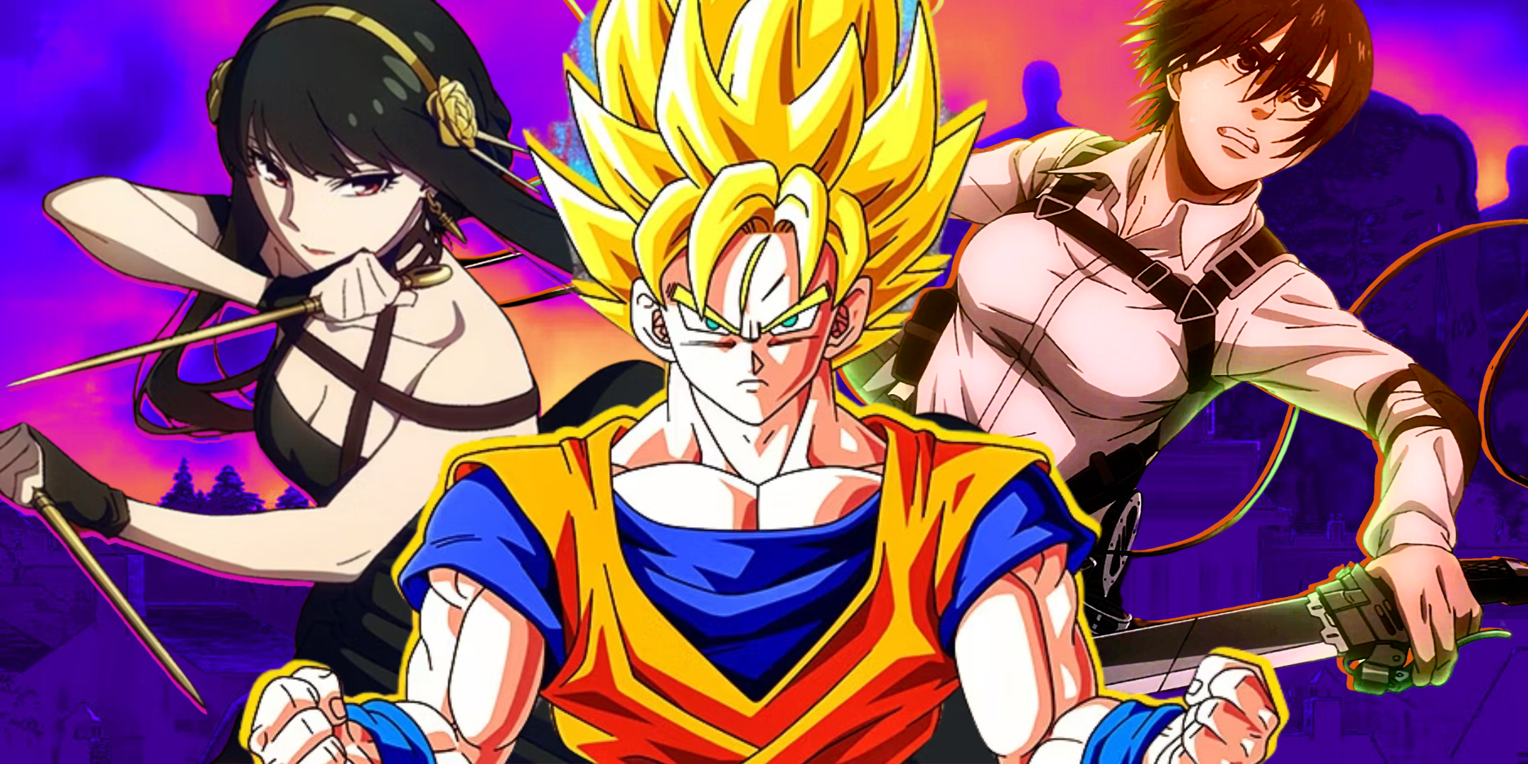 10 personajes de anime que están en el top 3 de todos los fans