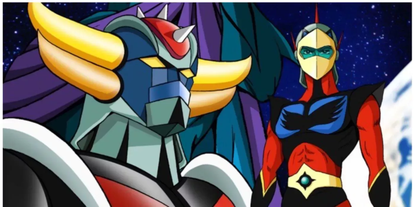 Promo art for UFO Robot Grendizer.
