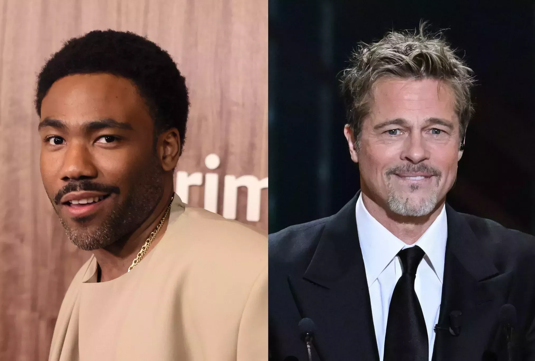 Donald Glover dice que Brad Pitt 