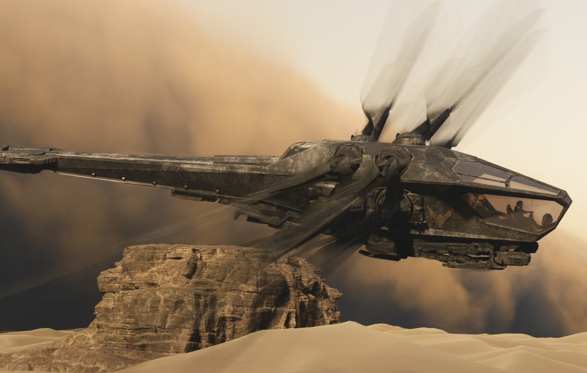 Flight Simulator' viaja por primera vez al espacio con la expansión gratuita "Dune