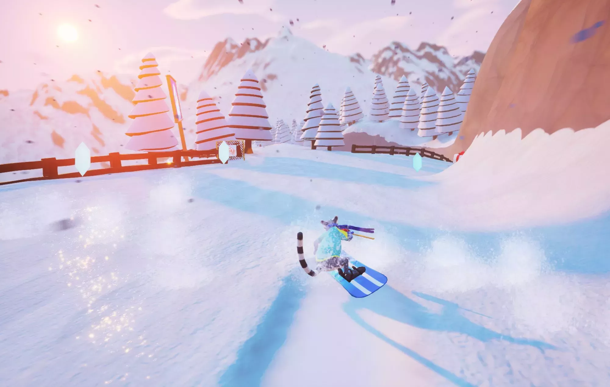 La nueva editorial Neonhive Games lanza 'Slopecrashers' y 'Harvest Hunt'