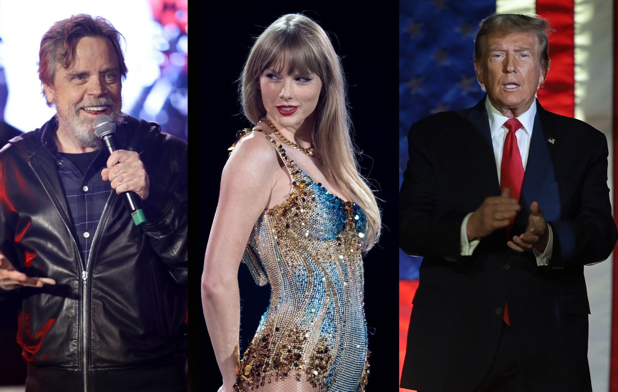 Mark Hamill comparte el tuit anti-Trump de Taylor Swift que ha "envejecido notablemente bien"