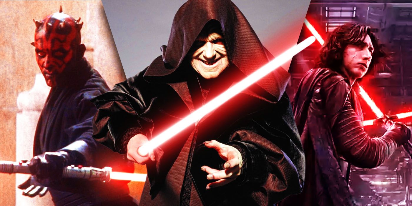 Star Wars: Todas las empuñaduras de sable láser del Lado Oscuro y por qué son únicas