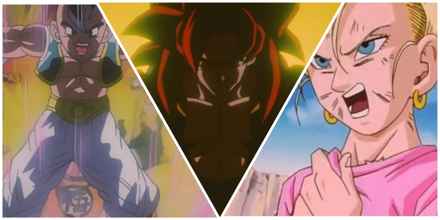 10 personajes de DBZ que son mejores en Dragon Ball GT