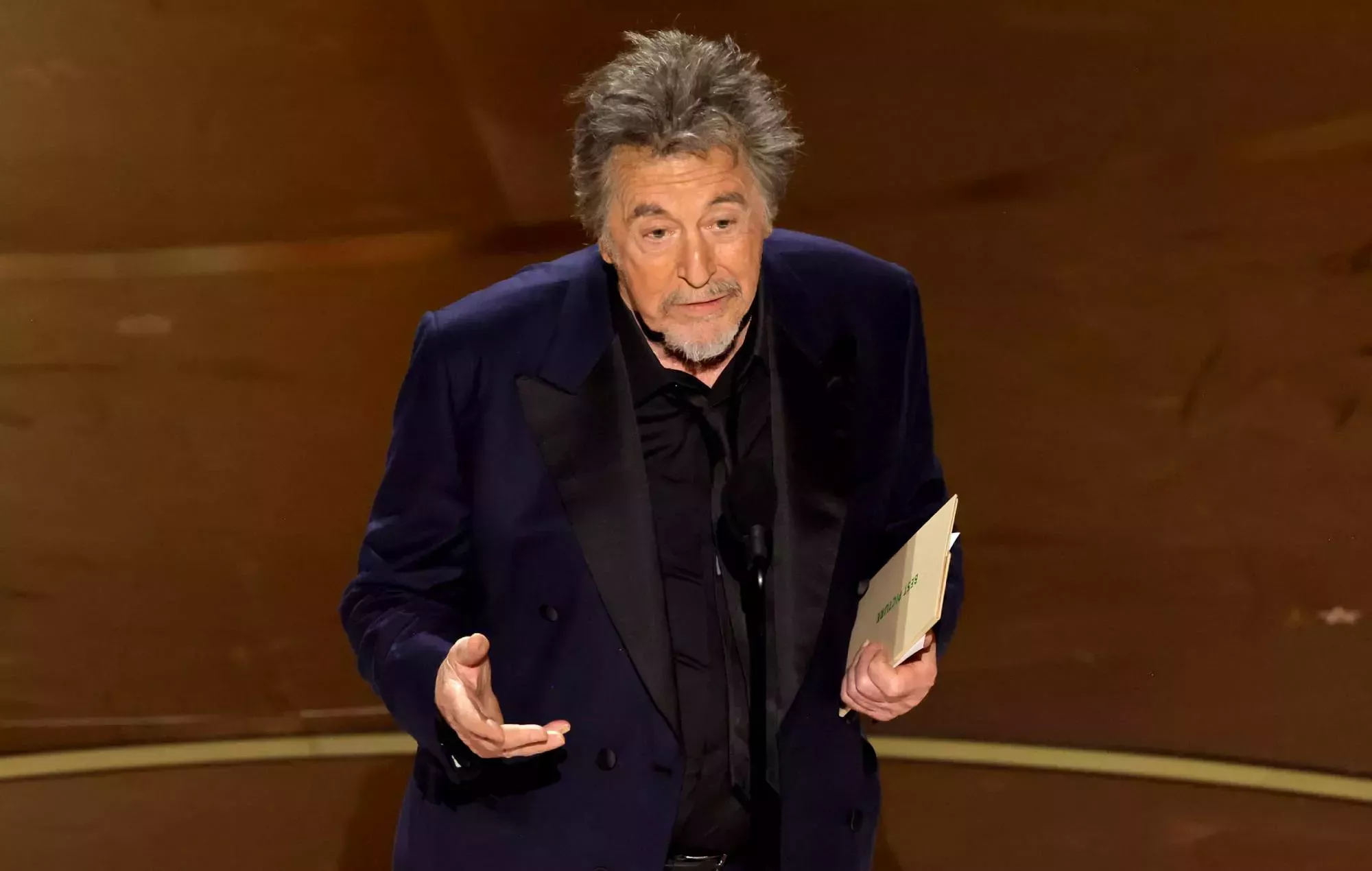 Al Pacino explica el polémico desliz de la Mejor Película en los Oscar