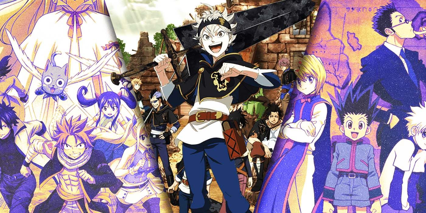 Clasificación de los 10 mejores animes como Black Clover
