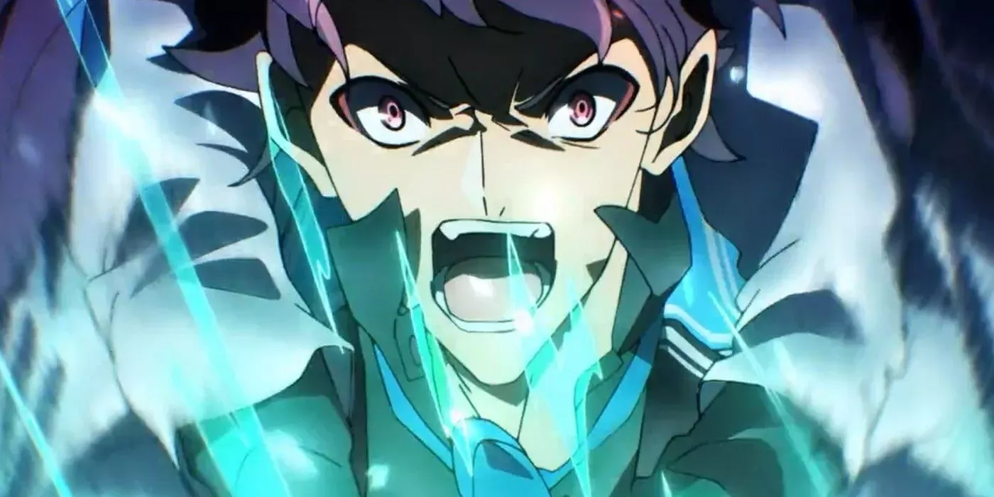 Yuuya from I Got a Cheat Skill in Another World powers up