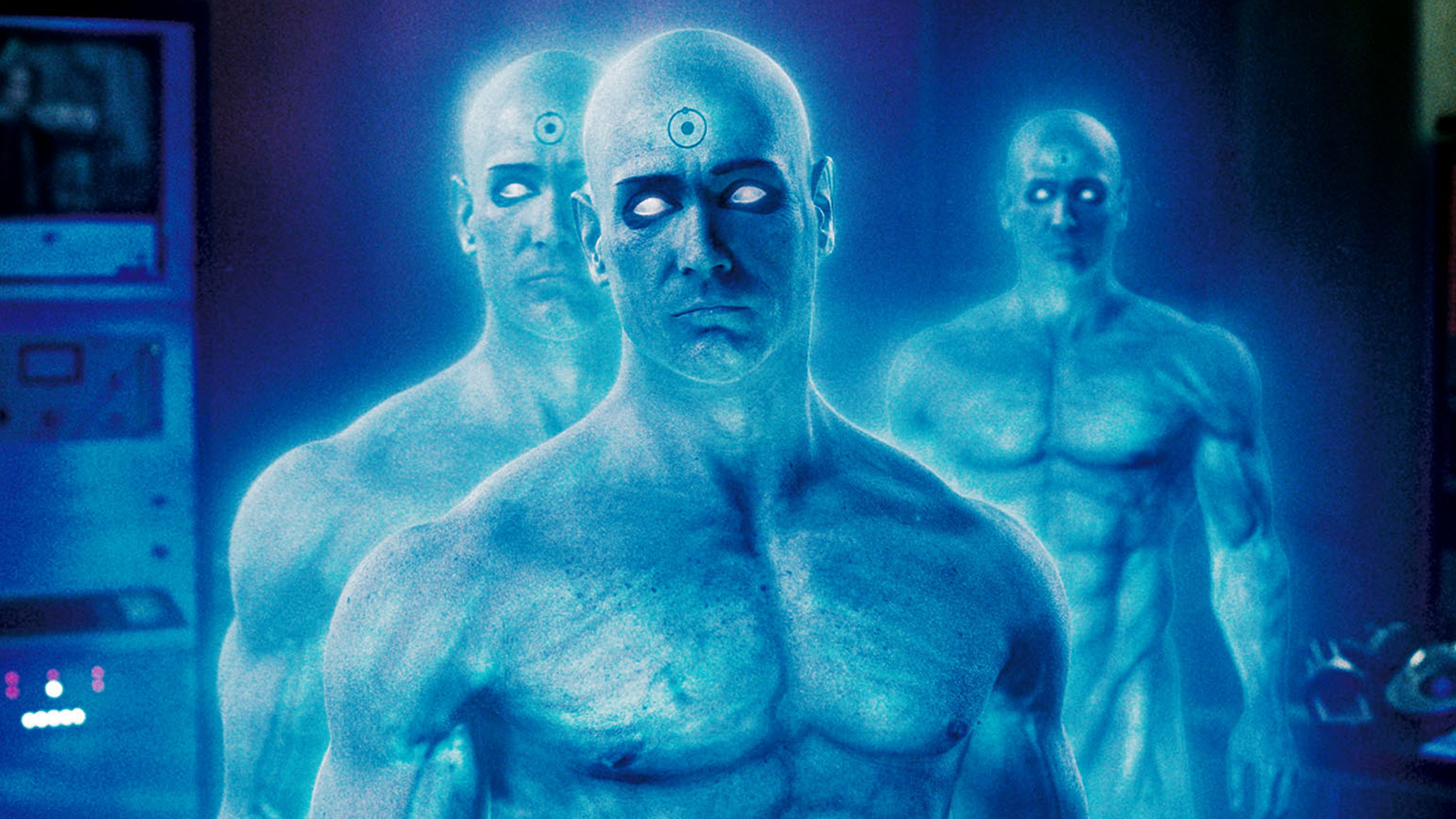 El gran paquete azul del Doctor Manhattan sigue siendo la prueba de fuego definitiva para el Watchmen de Zack Snyder - The Escapist