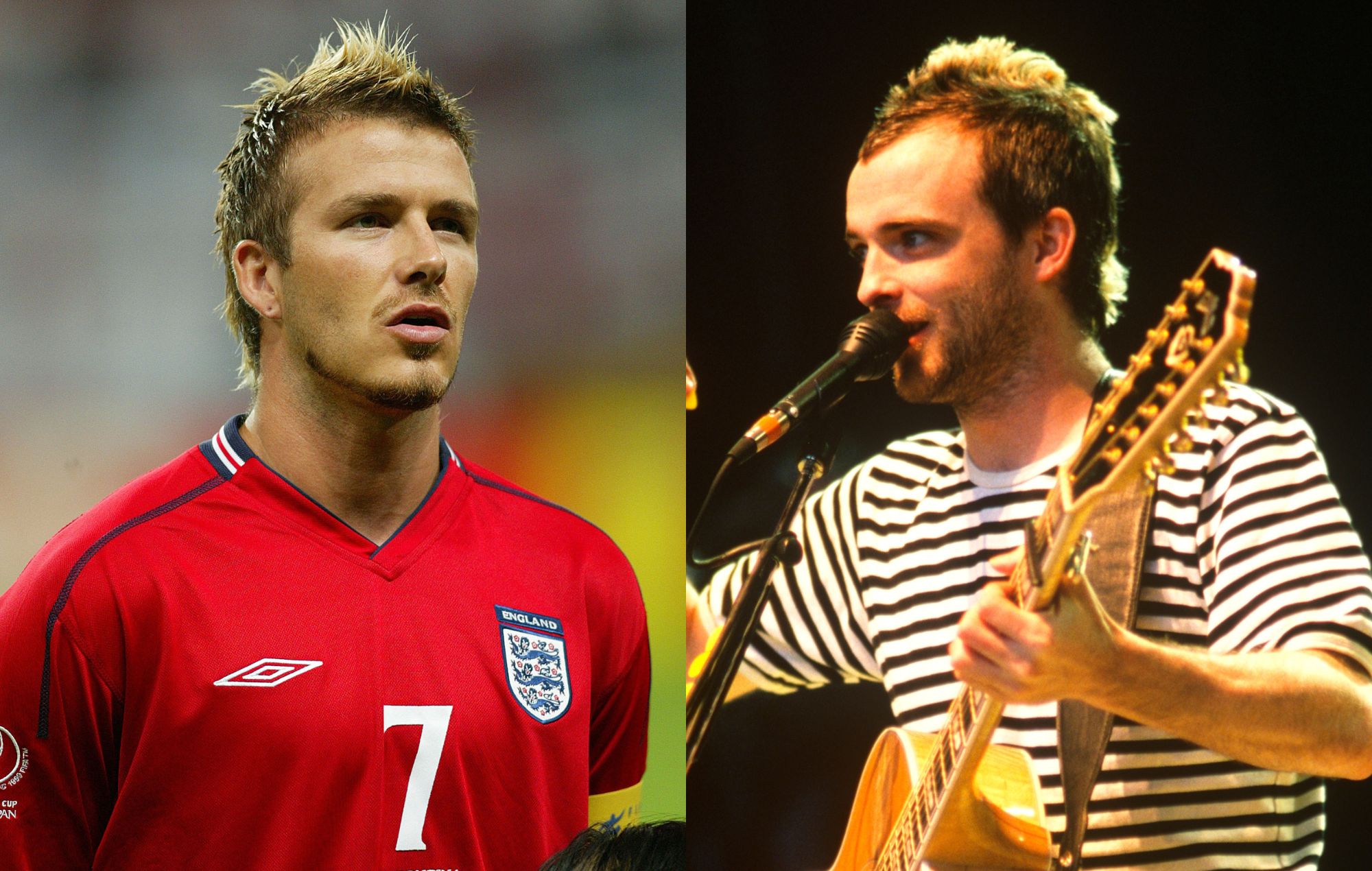 Fran Healy, de Travis, inspira la cresta "Hoxton fin" de David Beckham