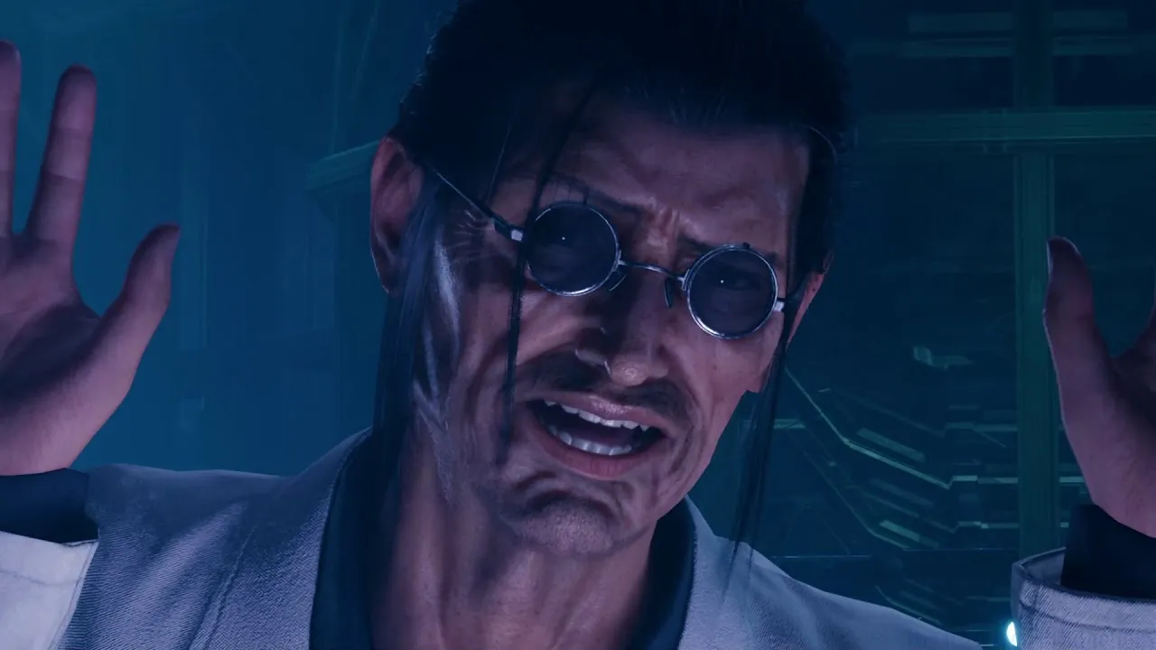 Hojo es el verdadero villano de Final Fantasy VII