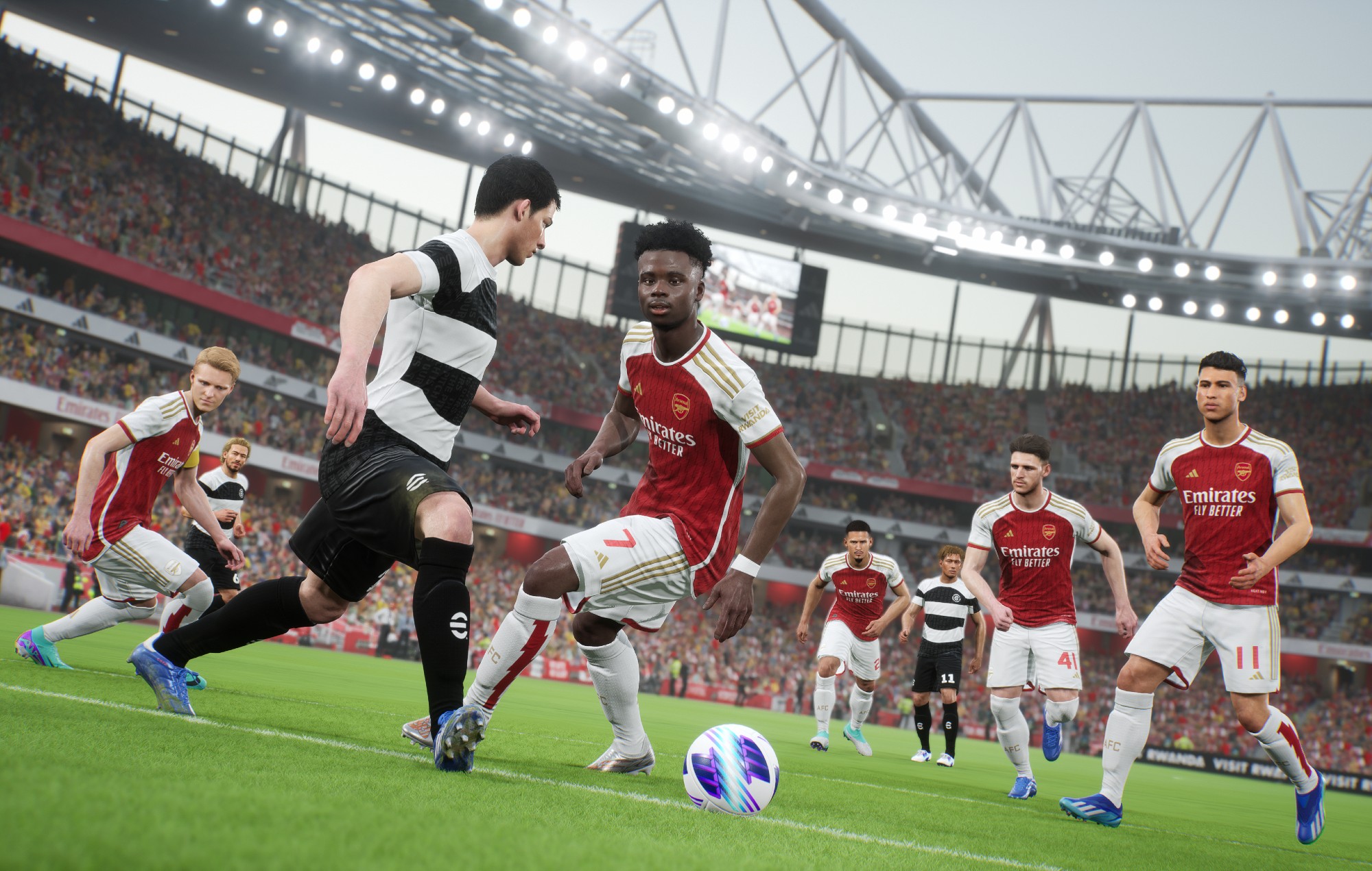 Konami ofrece a los aficionados al "eFootball" la posibilidad de representar al Arsenal en la final mundial