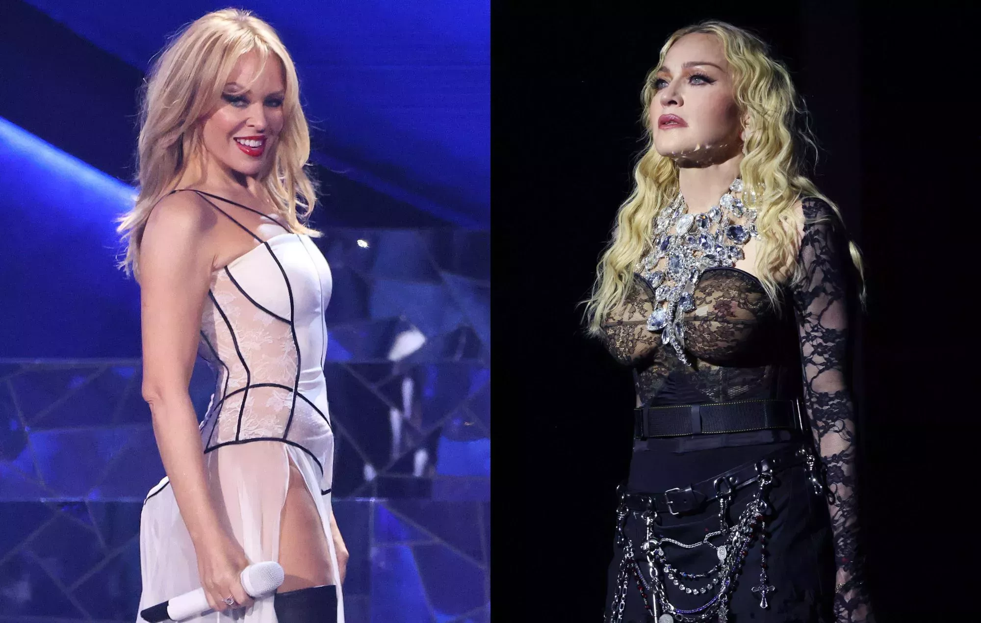 Kylie Minogue y Madonna a dúo por el Día Internacional de la Mujer: 