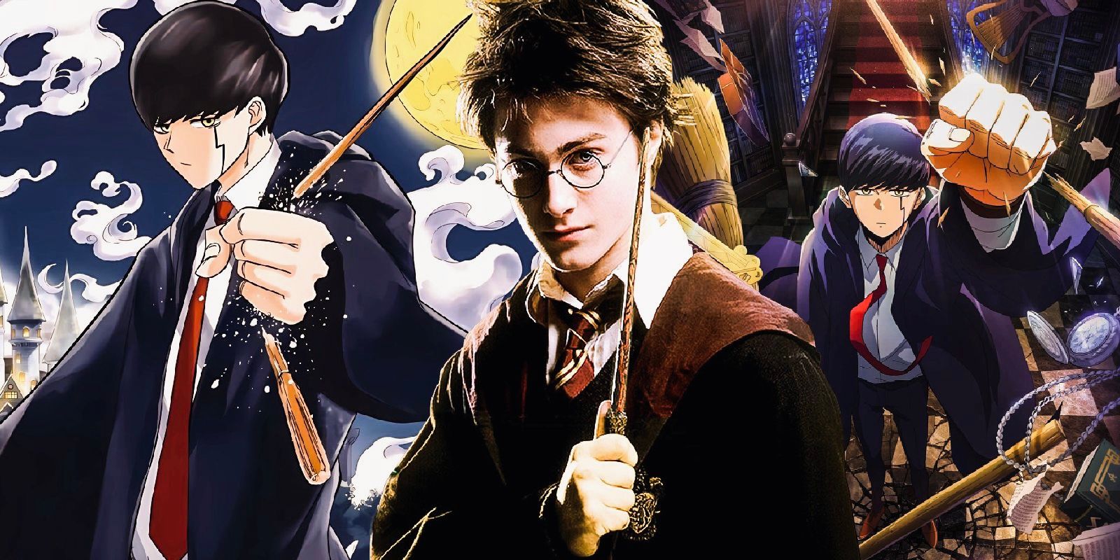 Las 10 referencias más flagrantes a Harry Potter en Mashle: Magia y Músculos