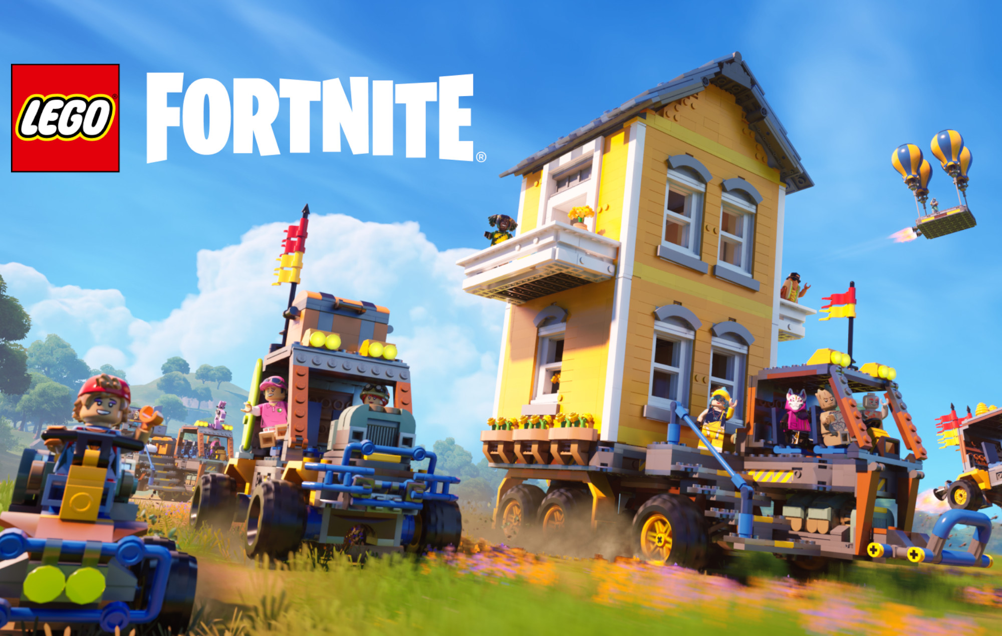 'LEGO Fortnite' añade nuevos vehículos Wheely