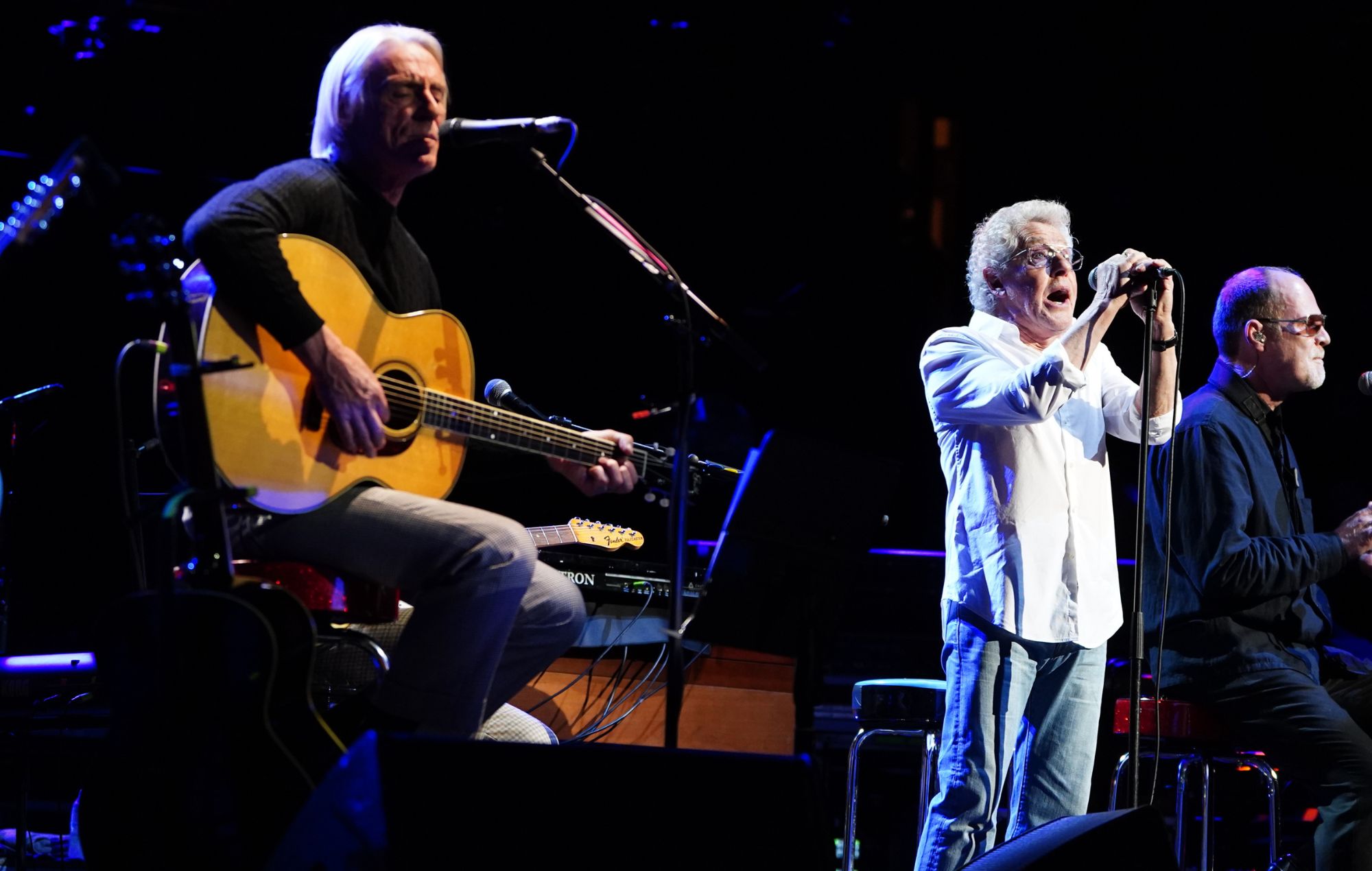 Roger Daltrey de The Who se une a Paul Weller en el escenario del Royal Albert Hall para el TCT