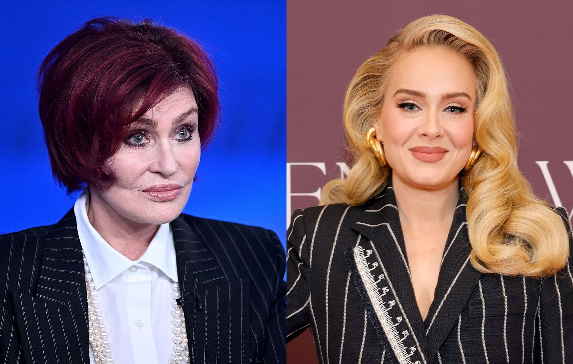 Sharon Osbourne arremete contra la "falsa" Adele: "Déjate de tonterías, ya no se habla así"