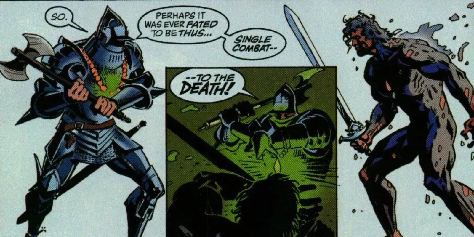 Superman Kal Superman Vs Lex Luthor in martial combat