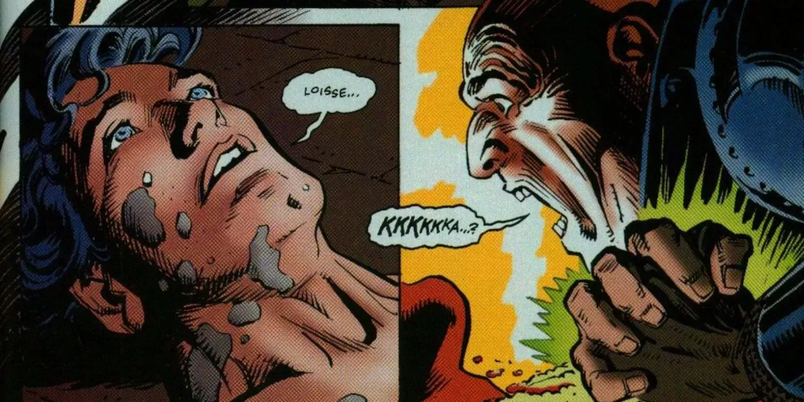 Superman Kal Superman and Lex Luthor Die in combat