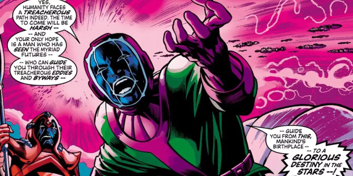 Kang and the Scarlet Centurion from the Kang Dynasty