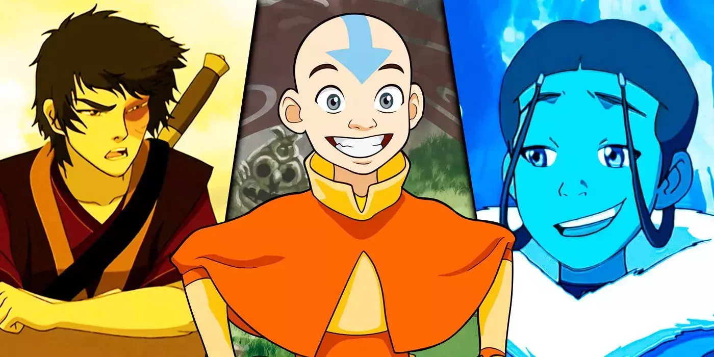 Avatar' Aang, Zuko and Katara