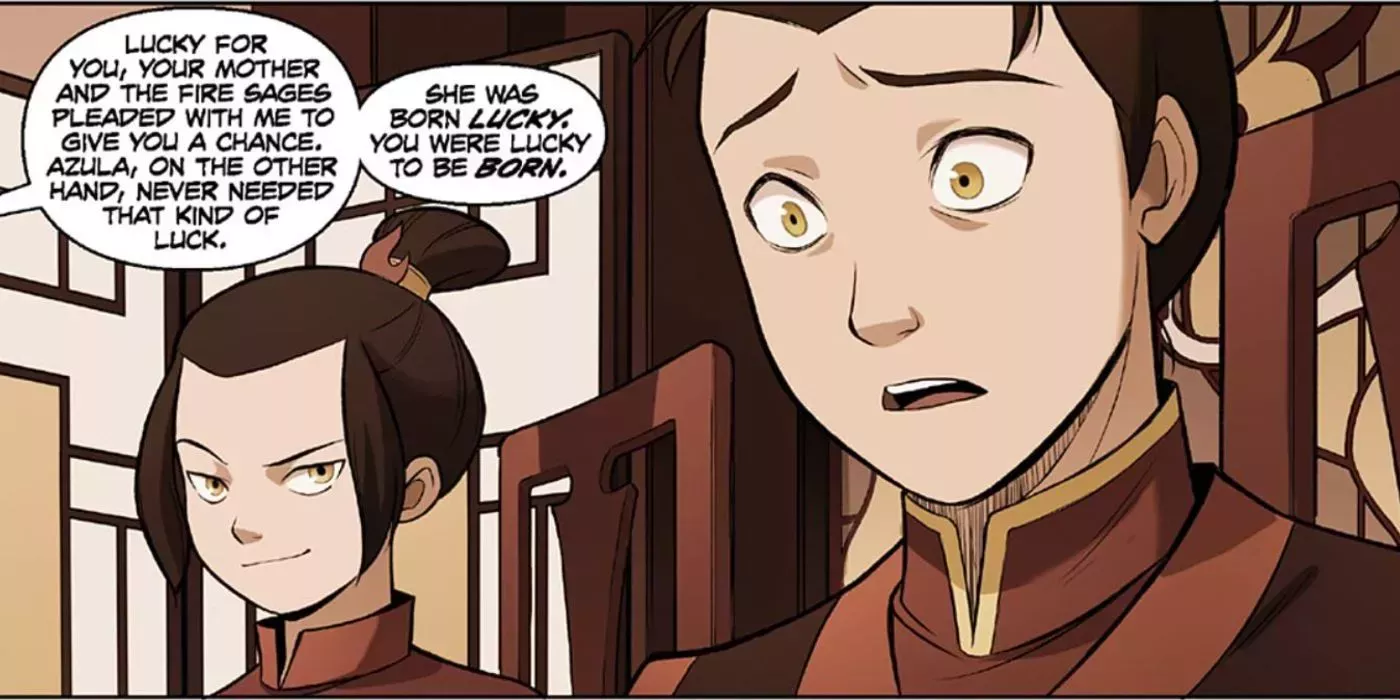 little zuko and azula from the Avatar comics