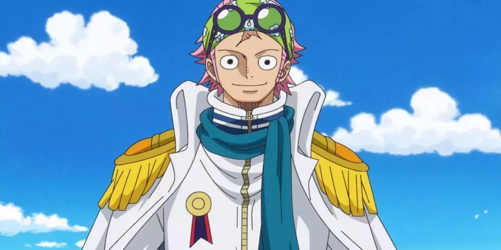 Koby introduces himself during Reverie Arc in One Piece.