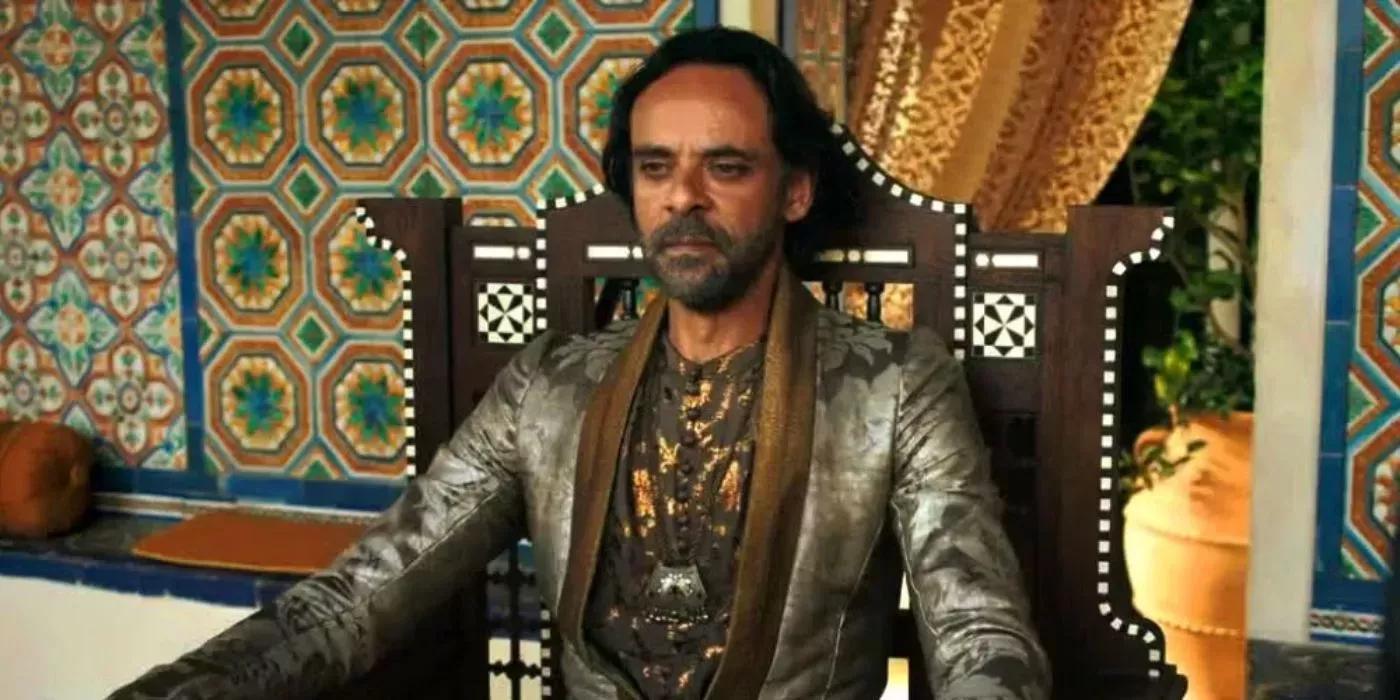 Doran Martell sitting in his chair