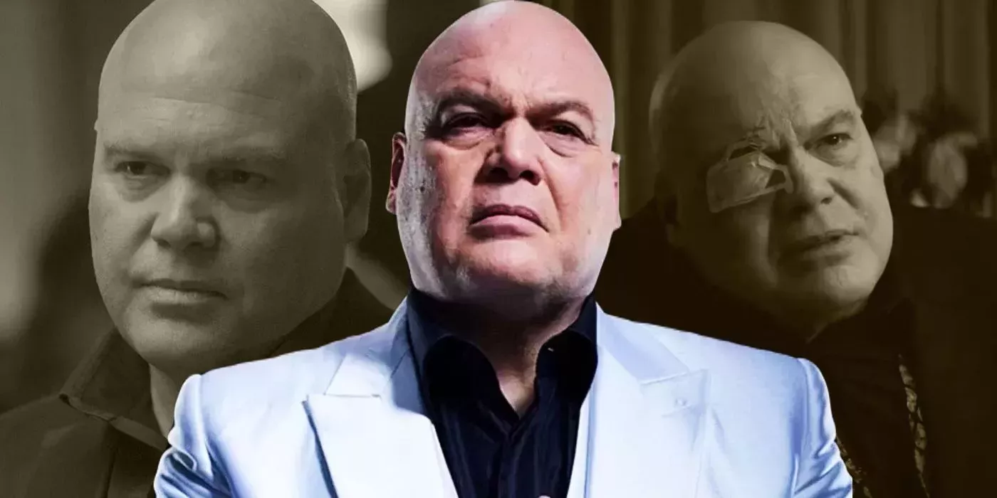 Split: Vincent D'Onofrio as Kingpin in Daredevil and Echo