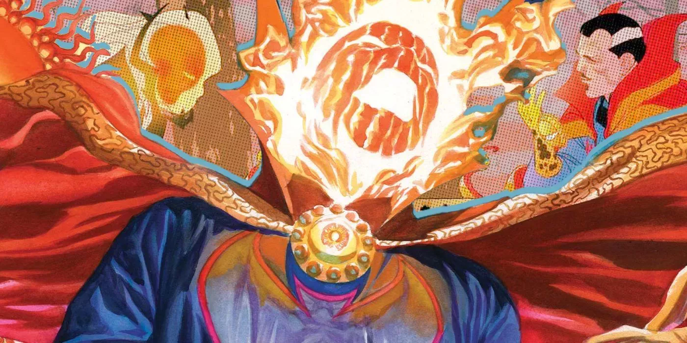Dr Strange fused with Dormammu
