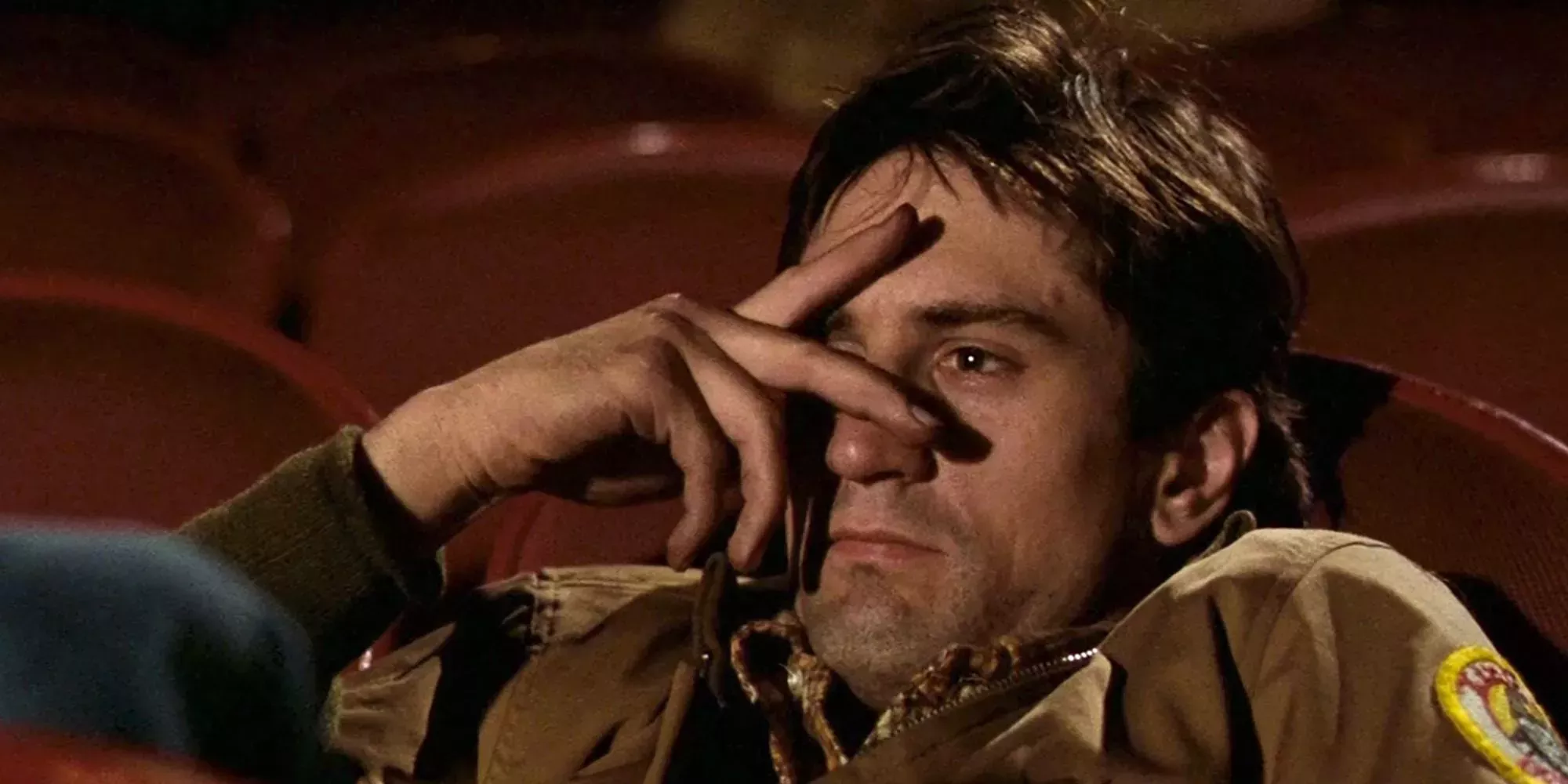 Robert DeNiro is Travis Bickle in Taxi Driver