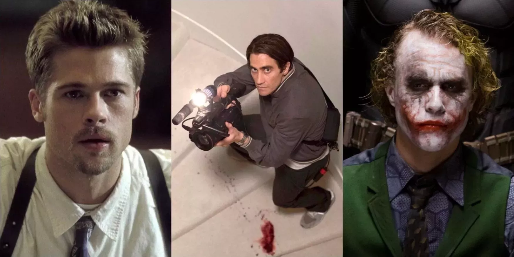 FEATURE IMAGE - NEO NOIR MOVIES - SE7EN, NIGHTCRAWLER, THE DARK KNIGHT