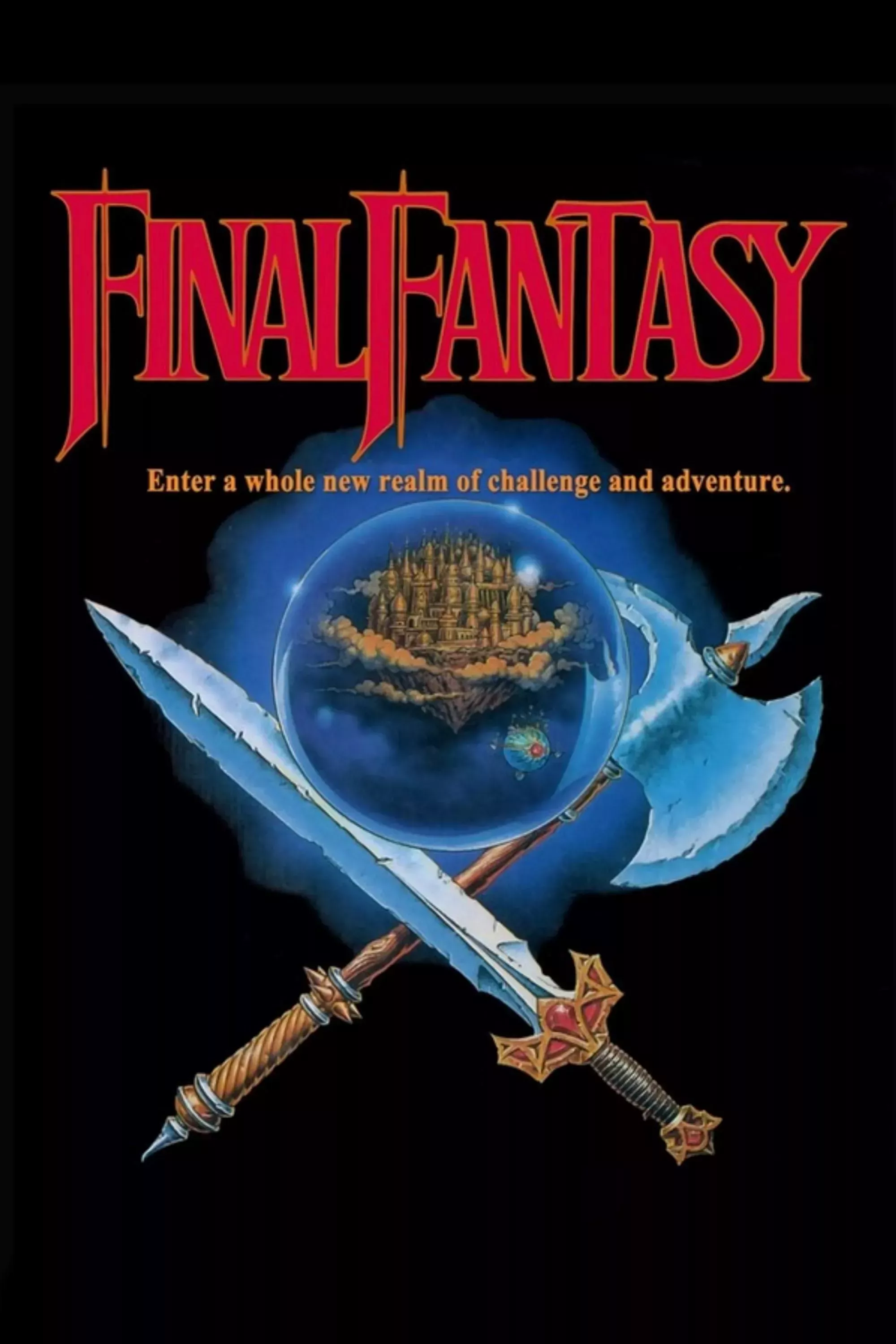 Final Fantasy (1987) video game poster