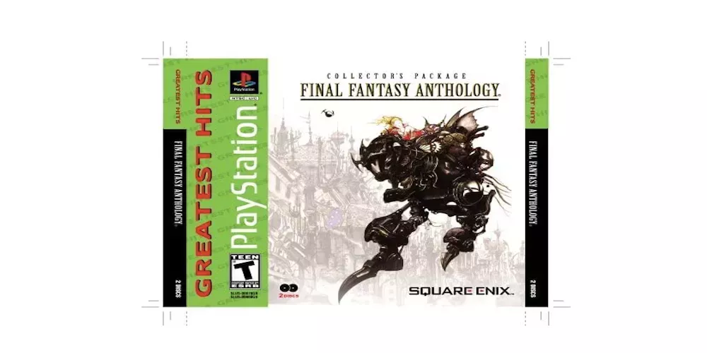 Box Art for The Final Fantasy Anthology Collector's Edition