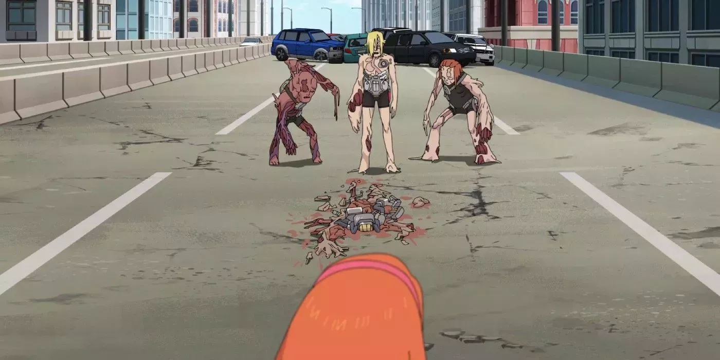 Invincible has Atom Eve fighting her siblings 